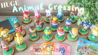 Unboxing EVERY Animal Crossing amiibo figures! | completing my animal crossing amiibo collection🌱