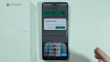 Motorola Edge 60 Fusion: DPI-instellingen wijzigen