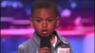 cậu bé da đen 7 tuổi đọc rap - America's got talent