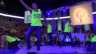 THON 2014 Pep Rally Dance - Men's Swimming