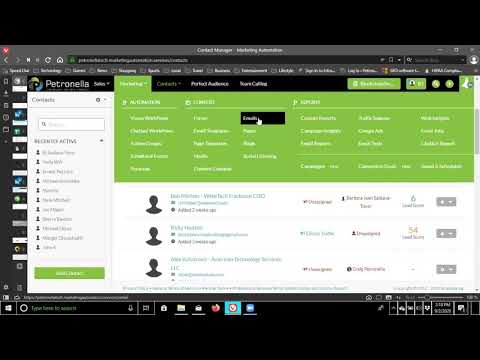 How to set up automated actions with Sharpspring ? Sharpspring Marketing Automation Demo