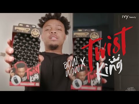 RED Premium BOW WOW x Twist King Luxury Twist Styler Durable Washable Quick-Styling