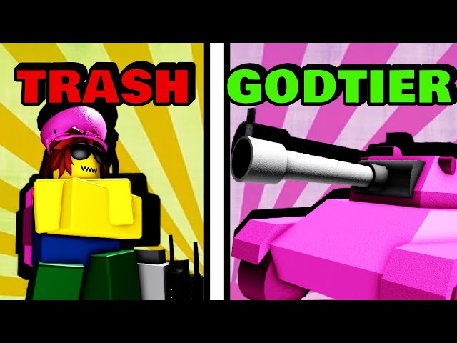 Unit - Review MG Gunner (Noobs in Combat) Roblox 