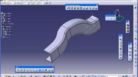 Userwish 1 - Catia v5 Training - Rip - Combine - Solid combine - Thick pad