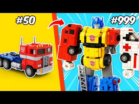 I Transformed LEGO Mechs into Optimus Prime! | PICK Bricks