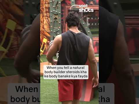 #ShalinBhanot educates #TinaDutta about steroids | Bigg Boss 16 | बिग बॉस 16