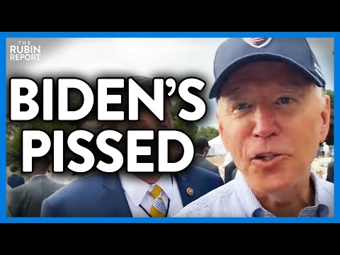Joe Biden Loses It When a Reporter Reads His Poll Numbers to His Face | DM CLIPS | Rubin Report