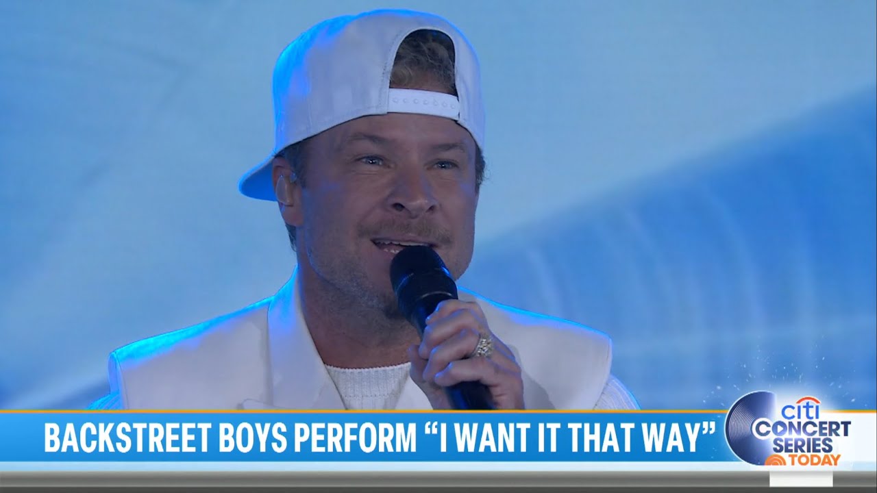 Backstreet Boys - I Want It That Way (Live on the Today Show) Backstreet Boys - I Want It That Way (Live on the Today Show)