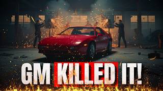 Why GM Killed the Pontiac Fiero Just When It Finally Got Good