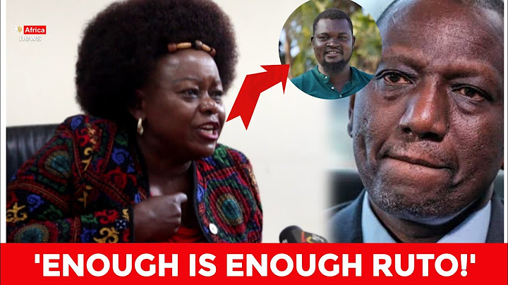'WE CAN'T CONTINUE LOSING OUR YOUTH‼️' Millie Odhiambo EXPLODES at Ruto for ALBERT's death