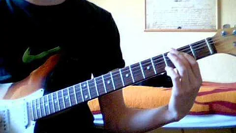 Amon Amarth - Valhall awaits me (Guitarcover with solo)