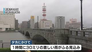 【大雨のおそれ】新潟県内は大気不安定に　下越と佐渡で土砂災害などに注意・警戒を