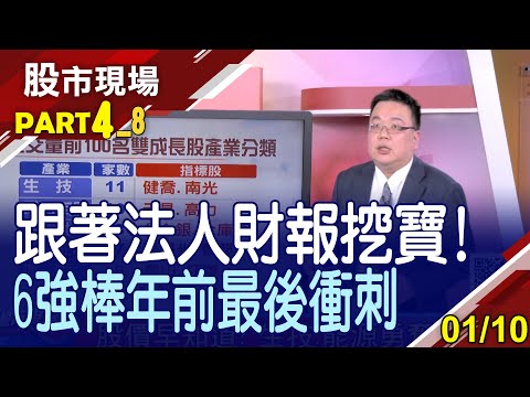 【12月雙成長家數驟減 生技.電力奪冠亞軍!法人偏愛台股"長聖"軍?豐泰望賺一股本?】20230110(第4/8段)股市現場*曾鐘玉(謝明哲)