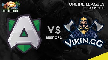 Alliance vs Viking.GG Game 3 (BO3) | ESL One Los Angeles Online 2020: EU & CIS Playoffs
