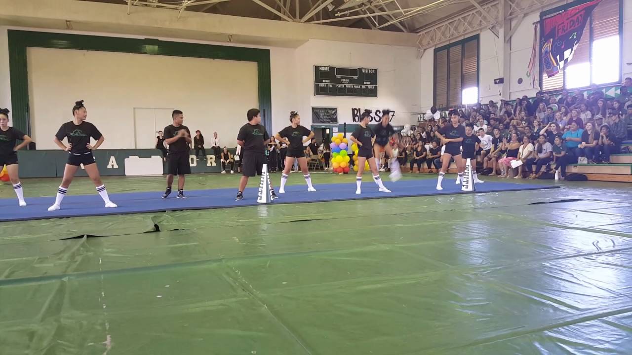 🎀Kapaa Warriors 2016-2017 Cheer Squad🎀 Welcome Back Assembly😍