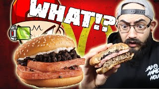OREO SPAM BURGER FROM MCDONALDS!? | SPIKE REVIEWS
I still cant believe this creation is actually on a Mickey Ds Menu in China. I mean Ive seen weirder combinations but still WHAT IS THIS!? lol
Today I try the Oreo Spam Burger from McDonalds! Would you dare try this? Let me know in the comments below!
As always LIKE COMMENT AND SUBSCRIBE!
HIT THAT BELL so you are notified everytime I drop a brand new video!
Follow me on Instagram!: http://www.Instagram.com/Darth_Sp1ke
Follow me on Twitch!: http://www.Twitch.tv/Darth_Sp1ke
Grab some merch here and support the channel!: https://teespring.com/stores/evryoz-clothing?aid=marketplace
Music Provided by Epidemic Sound
https://www.epidemicsound.com/music/featured/
#oreo #mcdonalds #burger OREO SPAM BURGER FROM MCDONALDS!? | SPIKE REVIEWS