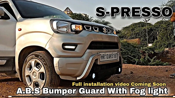 Spresso Abs Bumper Guard Full Installation Video Coming Soon