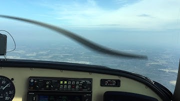 Rolling shutter effect effect Airplane propeller