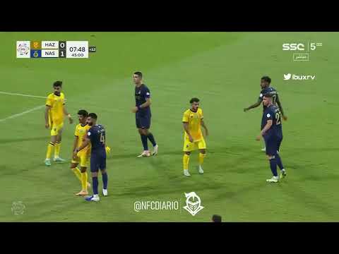هدف النصر الثاني على الحزم