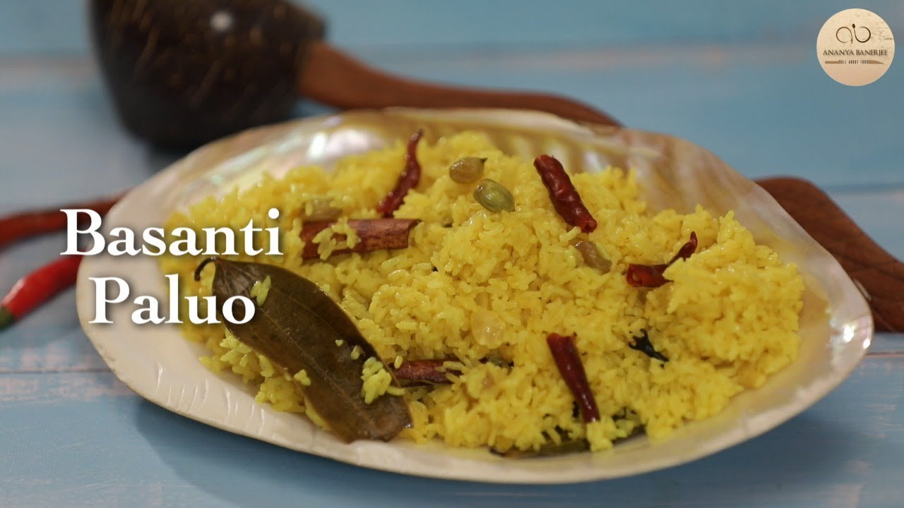 Basanti Pulao- Durga Puja Special | Chef Ananya Banerjee