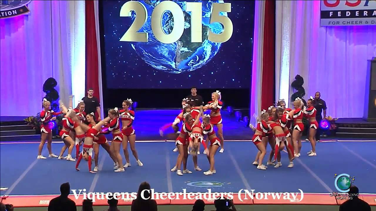 Viqueens Cheerleaders Norway 2015 International Open 6 Finals