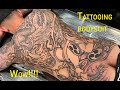 Tattooing full bodysuit Inkvested vlog 16