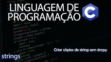 EXERCÍCIOS EM C - Criar cópias de string sem strcpy  - Exercício 3 - Strings
