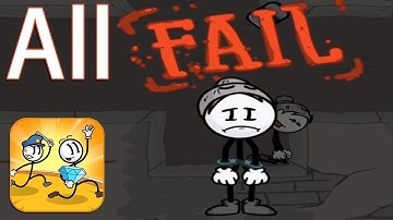 Stickman Story Puzzle Game - All Levels - Gameplay Walkthrough