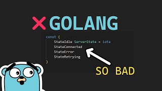 Go Enums Are Terrible - So I Fixed Them!
