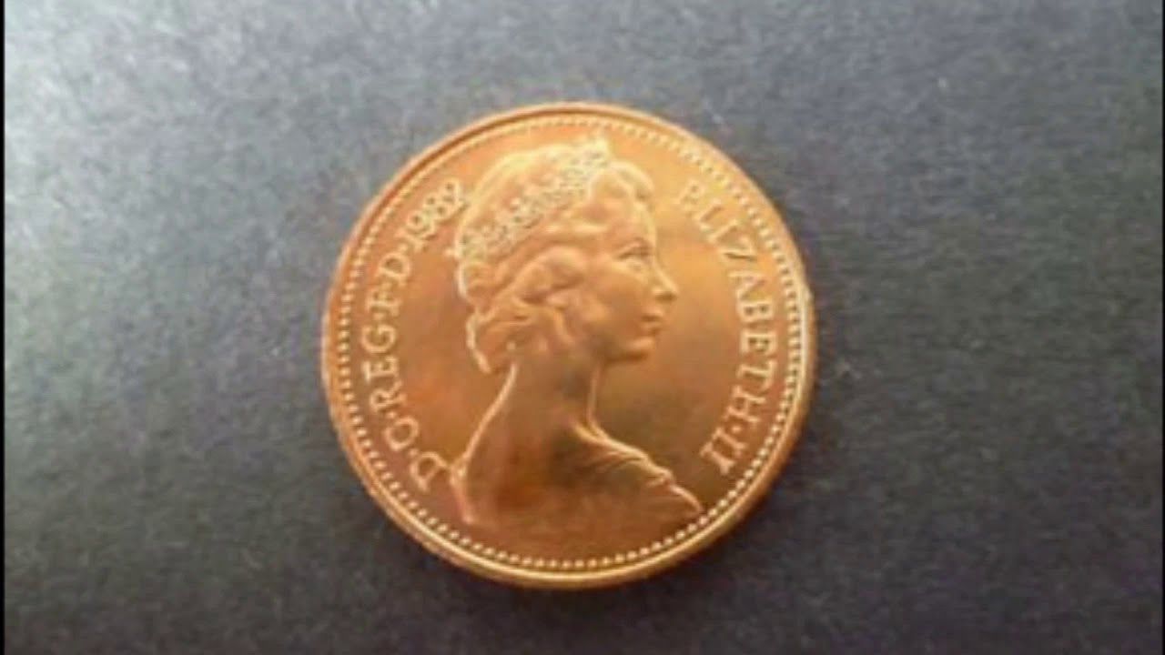 Uk 1982 One Penny Coin WORTH? Queen Elizabeth II