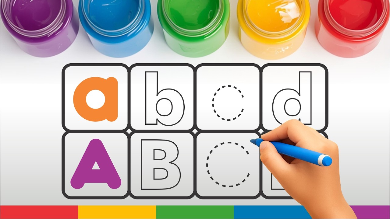 ABC written practice for nursery | Alphabet tracing | ABC song | abc phonics song