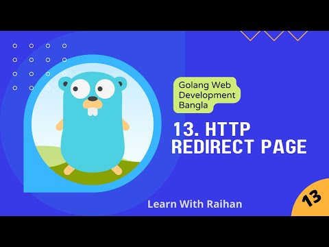 http redirect page - Golang Web Development Bangla || Learn With Raihan
