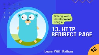 http redirect page - Golang Web Development Bangla || Learn With Raihan