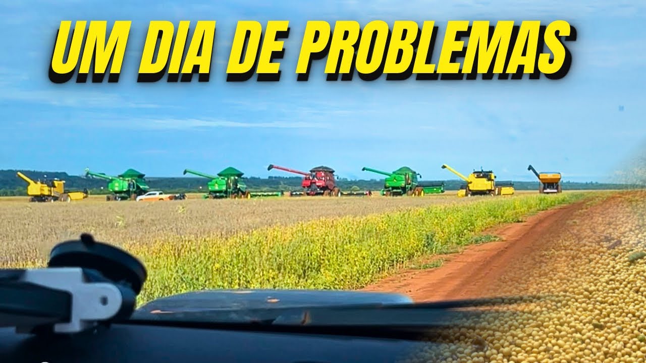 UM DIA de PROBLEMAS 😬 manutenção diária da máquina!
