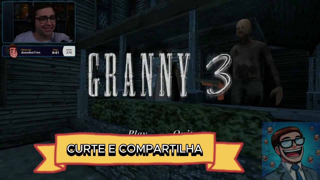 Alanzoka se assustando denovo 