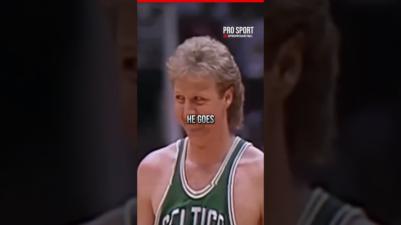 Bird didn’t chase highlights—he chased wins. And stacked them.#LarryBird #NBAReels #Legend #ProSport