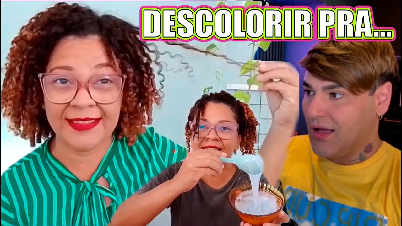COMO ELA DESCOLORIU O CABELO PRA PASSAR ESSA COR?