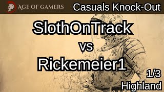 SlothOnTrack vs Rickmeier1 match 1