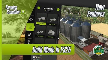 Build Mode in Farming Simulator 25