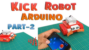 Собираем робота футболиста своими руками на Ардуино часть-2