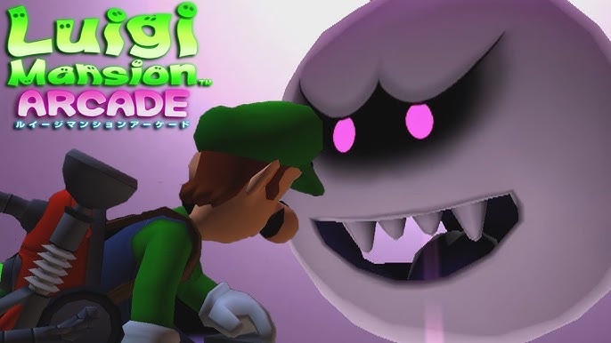 Sega Luigi’s Mansion Theater Arcade Game