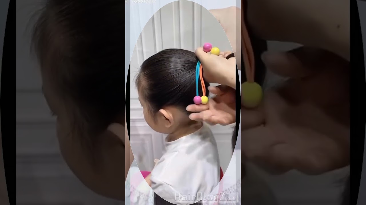 Easy Bubble Ponytail for Kids  