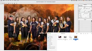 Team Photo Composite creates a composite from a CSV players data file screenshot 1