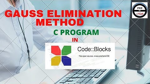 The Gaussian elimination method 