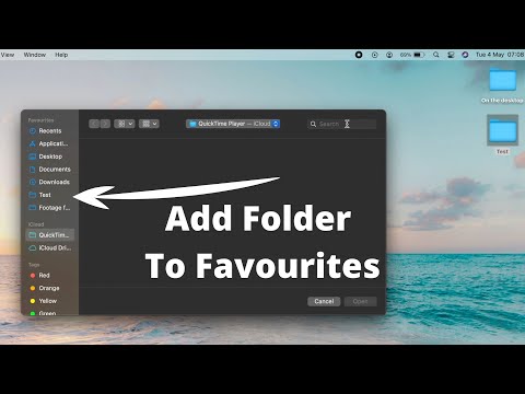 MacBook - How To Add Folders To Favourites Side Menu - Big Sur M1 hqdefault