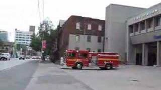 Toronto Fire Services P332, HR332, and C33 Responding