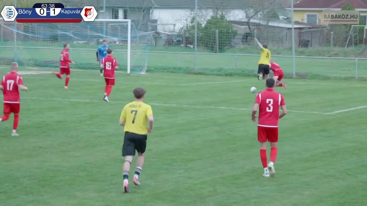 BŐNY SE - INTRETECH KAPUVÁR SE 0-2 I Összefoglaló