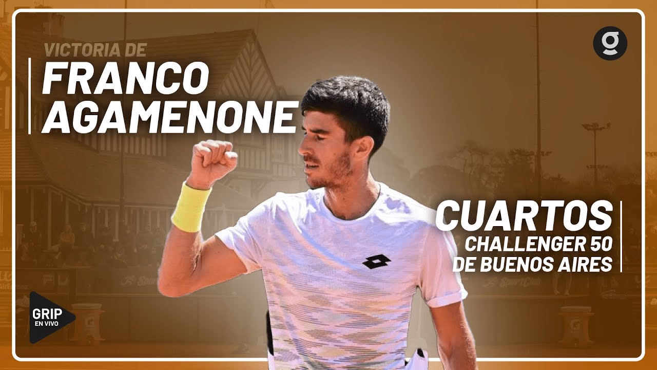 Franco Agamenone avanza a semifinales en el Challenger 50 de Buenos Aires
