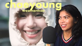 TWICE CHAEYOUNG MELODY PROJECT “Weatherman (Eddie Benjamin)” [reaction]