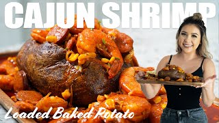 How to Make Cajun Shrimp Stuffed Baked Potato
